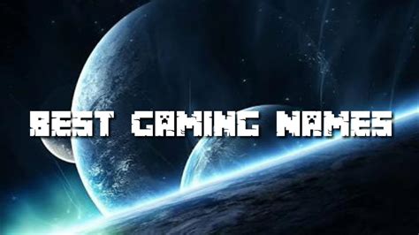 gaming name